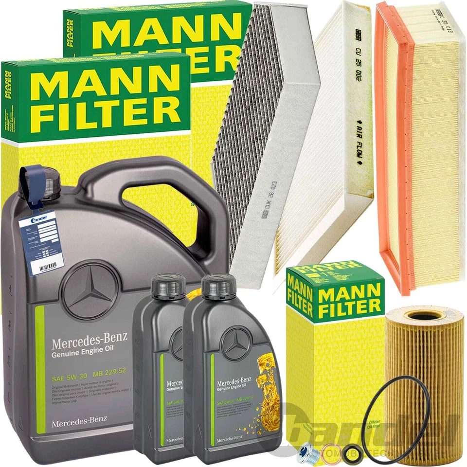 MANN-FILTER Paket Öl Kraftstoff Mercedes-benz Vario Pritsche/fahrgestell Bus