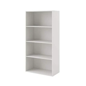 Furniture of America Accent Bookcase 46.9" x 23.6" Engineered Wood Storage White - Picture 1 of 12