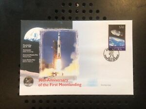 Jamaica FDC 1999- 30th Anniversary of the First moon landing