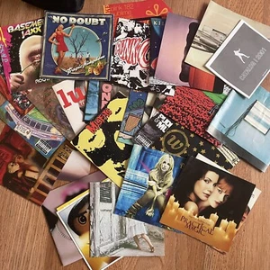 Huge Lot Of CD Booklets Lyrics 90s 00s Pop Punk Rock Classic Ephemera Diy - Picture 1 of 1