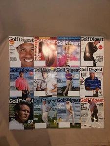 2009 Golf Digest Magazine SET (Jan-Dec 2009) - Picture 1 of 16