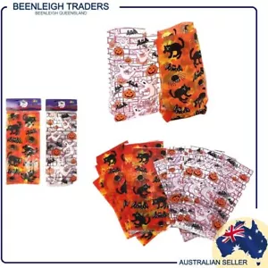 Trick Or Treat HALLOWEEN PARTY BAGS 25 Bags Per Pack Brand New - Foto 1 di 9