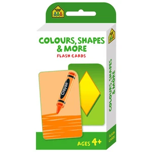 Colours Shapes & More Flash Cards Suitable for Kids Ages 4 Up Early Learning - Picture 1 of 3