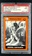 1991 Oklahoma State Collegiate #21 Derrel Gofourth PSA 9 *Highest Graded Card*