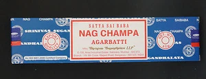 40g Box Satya NAG CHAMPA (BNG) Original Scent Incense Sticks Bulk Value Pack - Picture 1 of 2