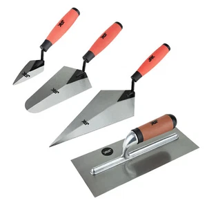 4 X JAK Plastering Brick Jointing Gauging Point Hand Trowel Tradesman Build Tool - Picture 1 of 10