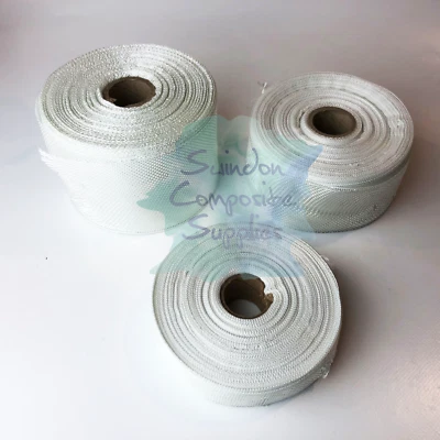 Fibreglass Woven Cloth Tape 175g/m2 Choose  SIZE & LENGTH - Use with Fibre Glass - Image 1 of 2