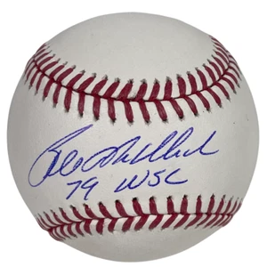 Bill Madlock Signed ROMLB Baseball w/ 79 WSC Beckett Witness BAS COA - Picture 1 of 2