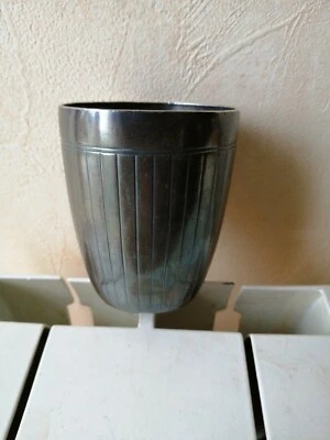 BBL1- Christofle ancienne Timbale en Métal Argenté Cotelé - Photo 1/3