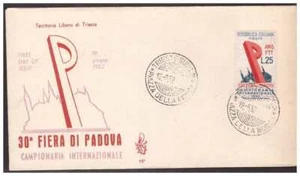 TRIEST FDC VENETIA CLUB 1952 - MESSE VON PADUA NICHT GEREIST - Bild 1 von 1
