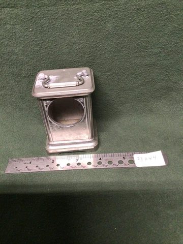 ROGER LASCELLES Clocks of London Miniature Desk Pewter Case Only Cover