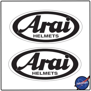 Arai Helme Logo Aufkleber 2 Vinyl Decal Sticker Auto Motor Grafik - Bild 1 von 1
