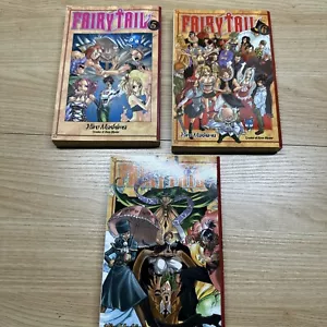 Fairy Tail Hiro Mashima Manga Lot of 3 Book Volumes 5, 6, 7 - Imagen 1 de 3