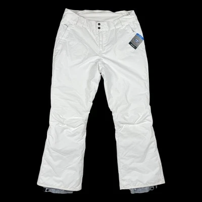 Pantalones de snowboard Columbia para mujer talla XL blancos On The Slope II NUEVOS CON ETIQUETAS $99 Foto 1 de 4