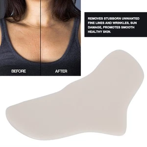 Silicone Anti Wrinkle Chest Pad Chest Wrinkles Removal Reusable AntiAge Patches - Picture 1 of 12