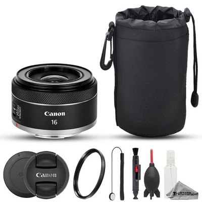 Lente Canon RF 16 mm f/2,8 STM - Kit de cuidado de 7 piezas Foto 1 de 4