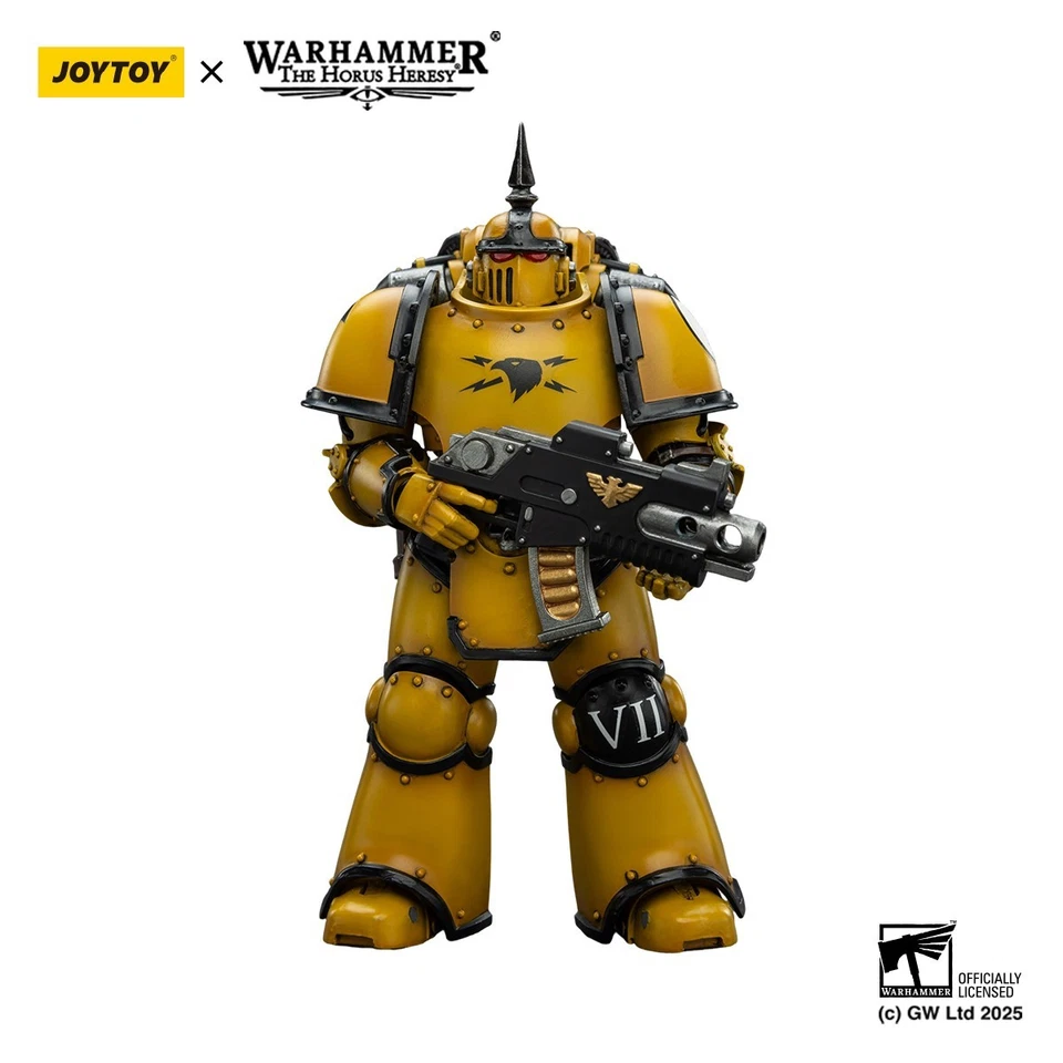 Экшн-фигурка JOYTOY Warhammer 40K 1:18 Imperial Fists MK lll Tactical Legionary - Изображение 1 из 4