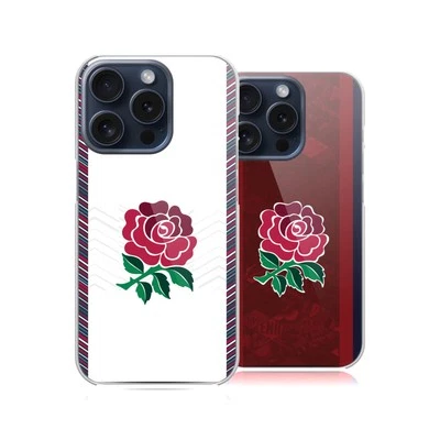 KIT DE ESCUDO OFICIAL INGLATERRA RUGBY UNION 2024/25 FUNDA TRASERA PARA TELÉFONOS APPLE iPHONE Foto 1 de 4