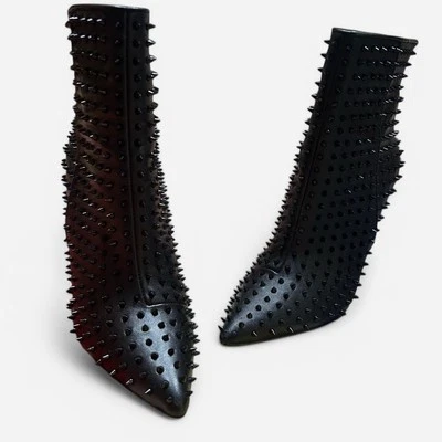 Steve Madden Para Mujer Botas Negras de Moda con Puntas Sexy Talla 7.5 Totalmente Nuevas Foto 1 de 4