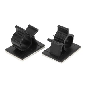 Adhesive Cable Clamp High Strength Nylon 50pcs Cable Management Clip For - Afbeelding 1 van 12