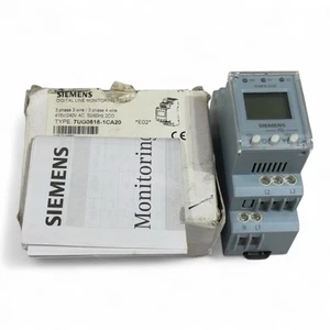 SIEMENS DIGITAL LINE MONITORING RELAY -7UG0818-1CA20 - Picture 1 of 2
