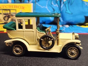 VINTAGE Lesney MATCHBOX MODELS OF YESTERYEAR Y-3 1910 BENZ LIMOUSINE With E Box - Picture 1 of 11