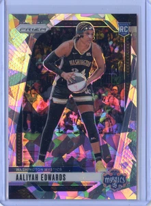 2024 Panini Prizm WNBA ICE RC Rookie NO. 70 Aaliyah Edwards, Washington Mystics - Bild 1 von 3