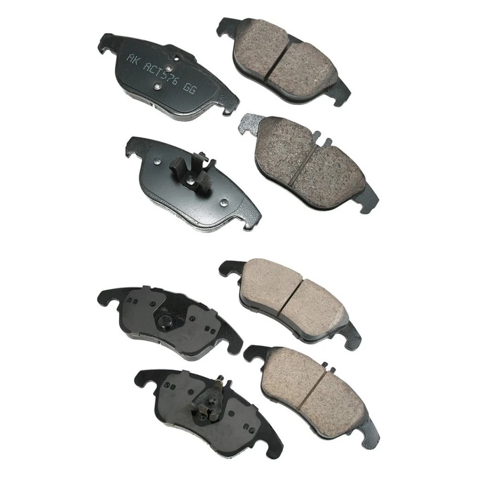 For Mercedes-Benz E400 15-16 Disc Brake Pad Set EURO Ultra-Premium Ceramic Front Foto 1 de 1