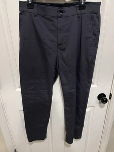 Nike Dri-Fit  Pants Mens Dark Gray, Performance Stretch, Preppy 32x30 - Picture 1 of 6