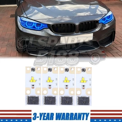 Placas LED Blue Angel Eye DRL PARA BMW 430i 430iX 440i 440iX 2014-2017 xenón Foto 1 de 2