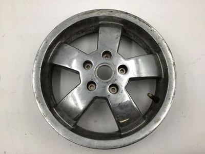OEM Vespa GTS GTV 250 300 Chrome 12" Wheel Front/Rear NON ABS 2004-2014 - Image 1 of 4
