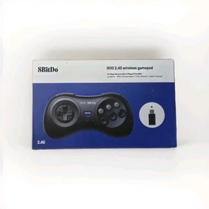 8Bitdo M30 2.4G Wireless Gamepad Controller for Sega Genesis - Black - Picture 1 of 1