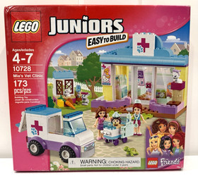Lego Juniors Friends 10728 Mia's Vet Clinic - factory sealed with box damage