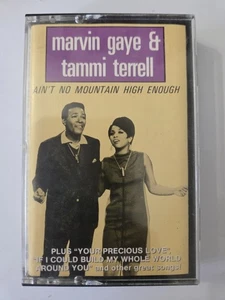 Marvin Gaye & Tammi Terrell Ain’t No Mountain High Enough 1986 Cassette Motown - Picture 1 of 3