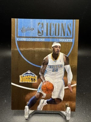 2010 Panini Absolute NBA Icons #12 Carmelo Anthony /399 - Image 1 of 2