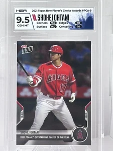SHOEHI OHTANI HGA 9.5 2021 TOPPS NOW PLAYERS CHOICE AWARDS #PCA-9 - Bild 1 von 2