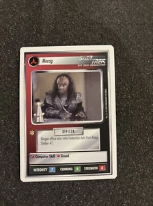 Star Trek CCG Uncommon Card Morag - Picture 1 of 2