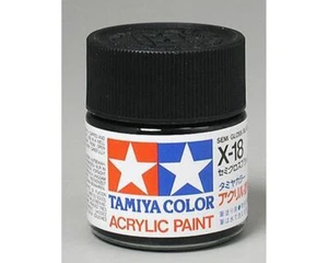 TAMIYA TAM81018 Acrílico X18 Semi Brillo Negro - Imagen 1 de 1