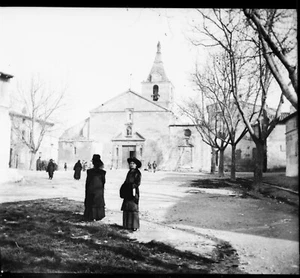 ARLES 1913 - Négatif Verre - Place Eglise - 772-22 - Picture 1 of 1
