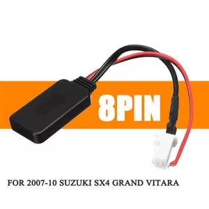 12V Bluetooth Adapter Aux Cable for Suzuki SX4 for Grand for Vitara 2007-2010 - Picture 1 of 8