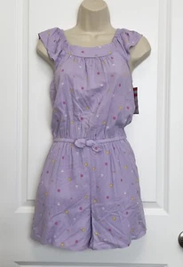 Cat & Jack Lavender Sun Dots Romper For Girl Size XL (14) - Picture 1 of 4