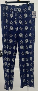 Dallas Cowboys Authentic NFL Herren XL Nachtwäsche Pyjamahose 34x32 Navy Blau NEU - Bild 1 von 5