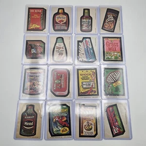 Topps Vtg Wacky Packages Card Lot Of 16. Wacky Packs. See photos. Tan Back. - Picture 1 of 10