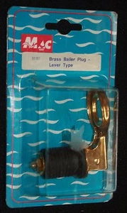 Mac Latón Bailer Enchufe Palanca Tipo Nuevo en Paquete Nuevo Herrajes Marinos 55137 - Imagen 1 de 7
