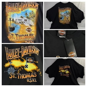 Harley Davidson XXXXXL 5XL St. Thomas HD U.S.V.I. T-Shirt - Bild 1 von 2