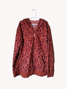 Cat Jack Sweatshirt Girls 14 Long Sleeve Full Zip Pockets Heart Print - Picture 1 of 11