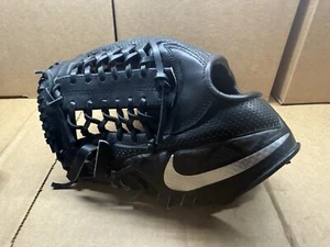 Guante de béisbol Nike para hombre MVP Select Hyperfuse 11,75" LHT negro plateado EXCELENTE - Imagen 1 de 14