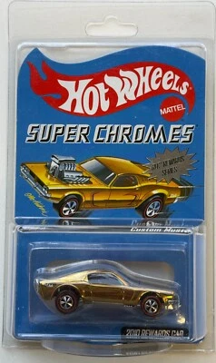 2010 Hot Wheels RLC Super Chromes Rewards Series Custom Mustang  , # 1355/3792 - Image 1 of 4