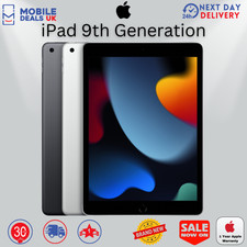 NEW Apple iPad 9th Generation 2021 -  10.2" inches-64GB WIFI Space Grey / Silver