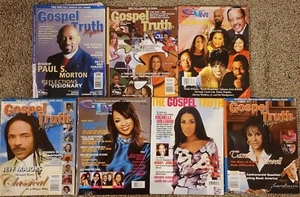 Gospel Truth Magazine (lot of 7) Paul Morton Karen Clark Sheard Jeff Majors - Bild 1 von 1